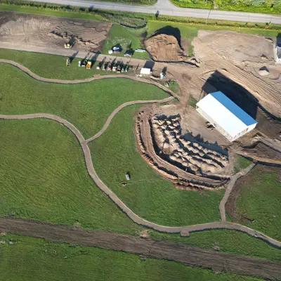 Fiddle Park in process of being redeveloped, August 2025