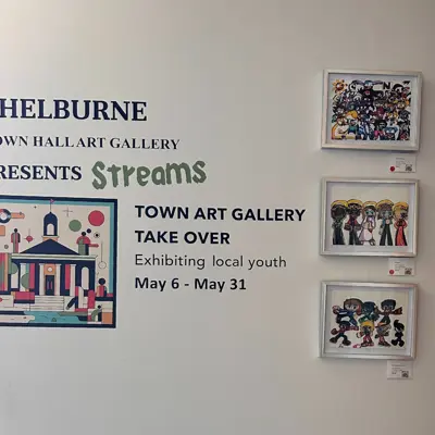 Streams Art Takeover exhibit