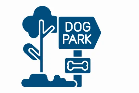 Dog park icon