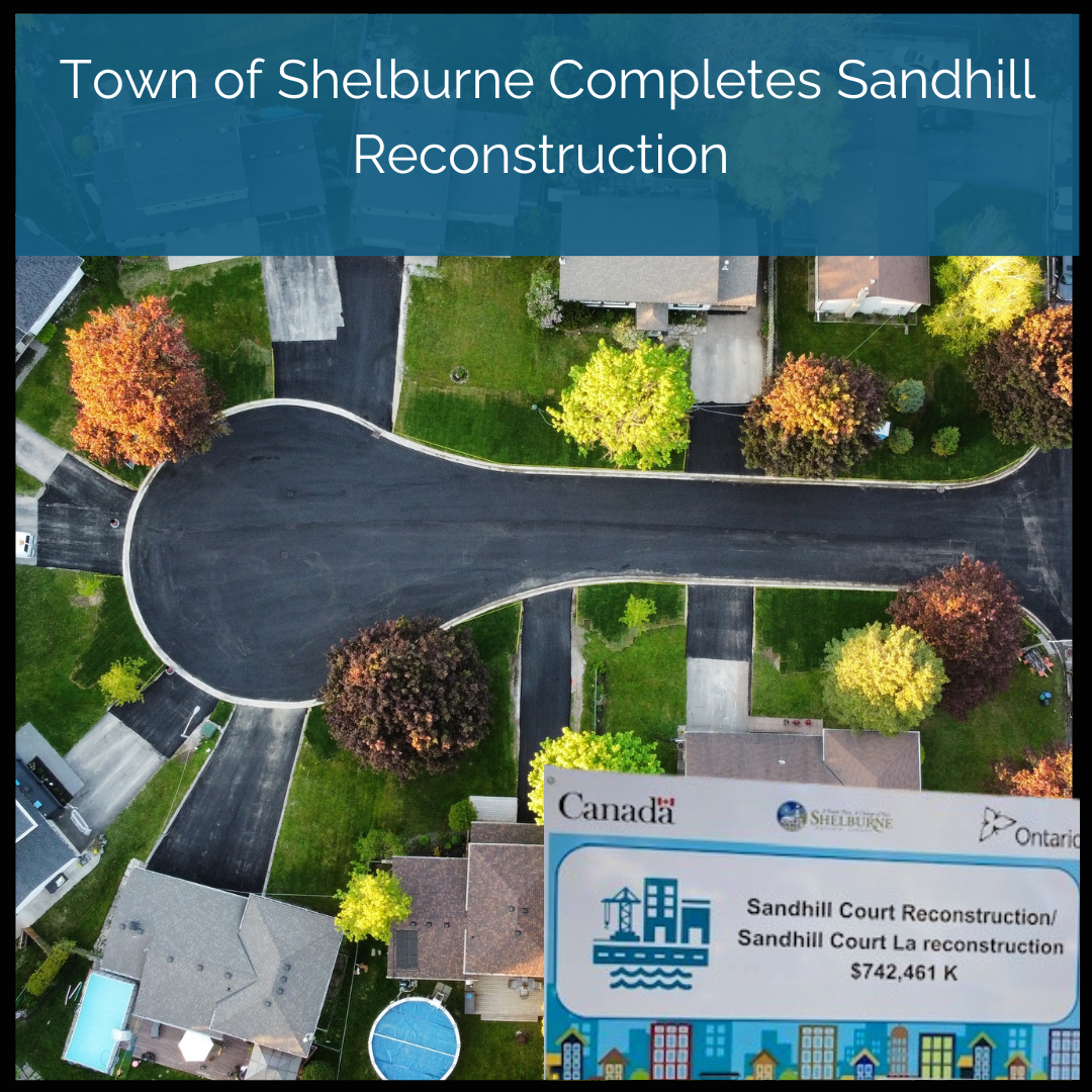 Completed Sandhill Court Reconstruction