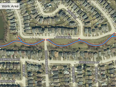 Greenwood Avenue linkage resurfacing