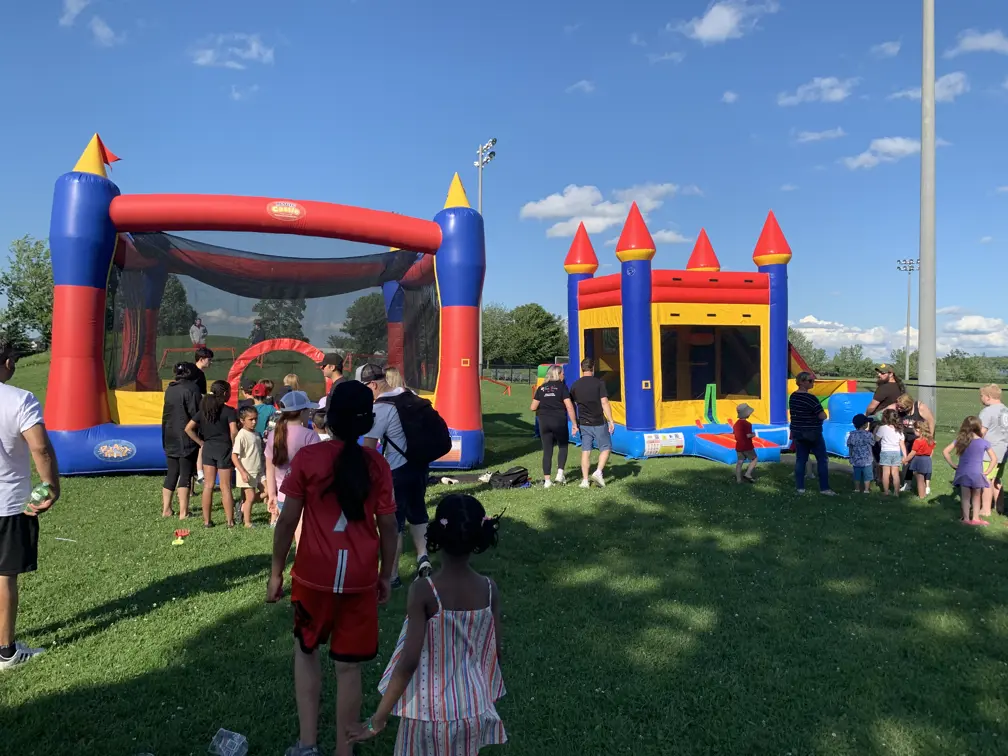Canada Day 2025 Photo 2 Bouncy Castles