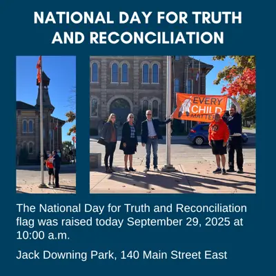 National Day For Truth And Reconciliation Flag Raising 