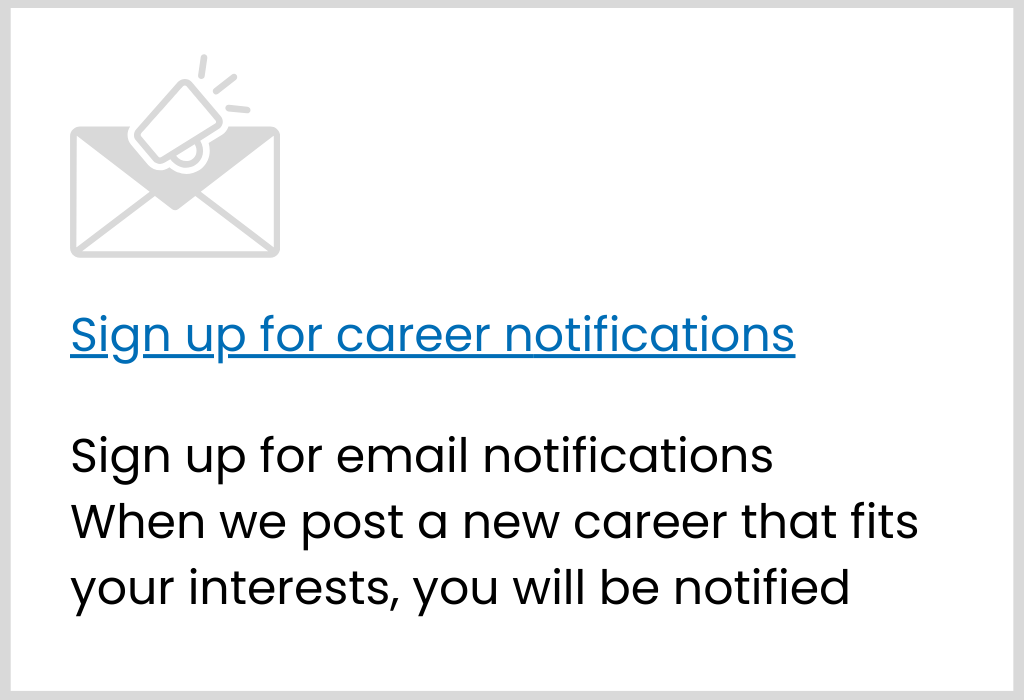 Sign up for page subscription 