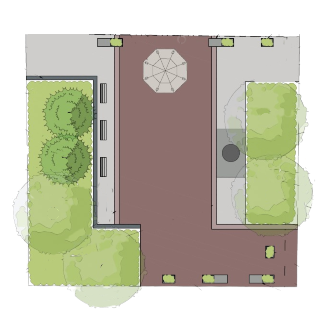 Landscape Plan Jack Downing Park