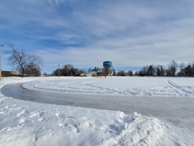 Outdoor Skating Track