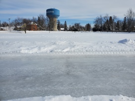 Outdoor Skating Track