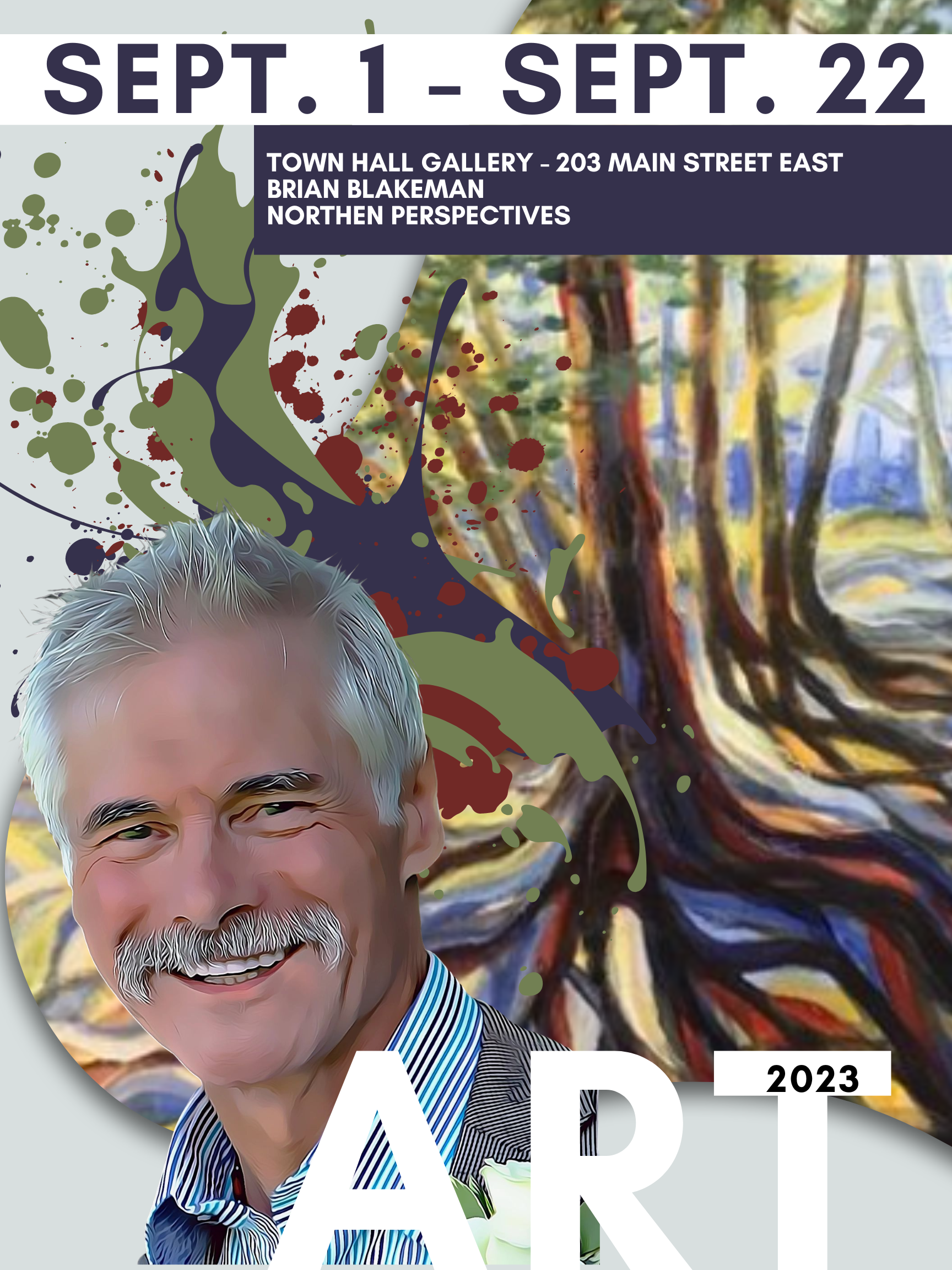 Brian Blakeman Poster