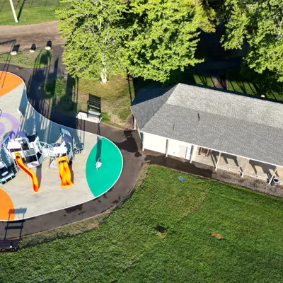 Ariel of Natasha Paterson Memorial Park