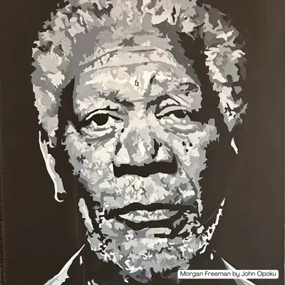 Morgan Freeman by John Opoku