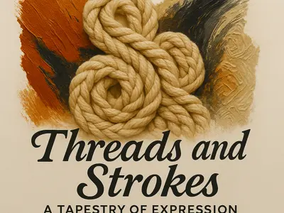 Threads And Strokes Exhibition Design