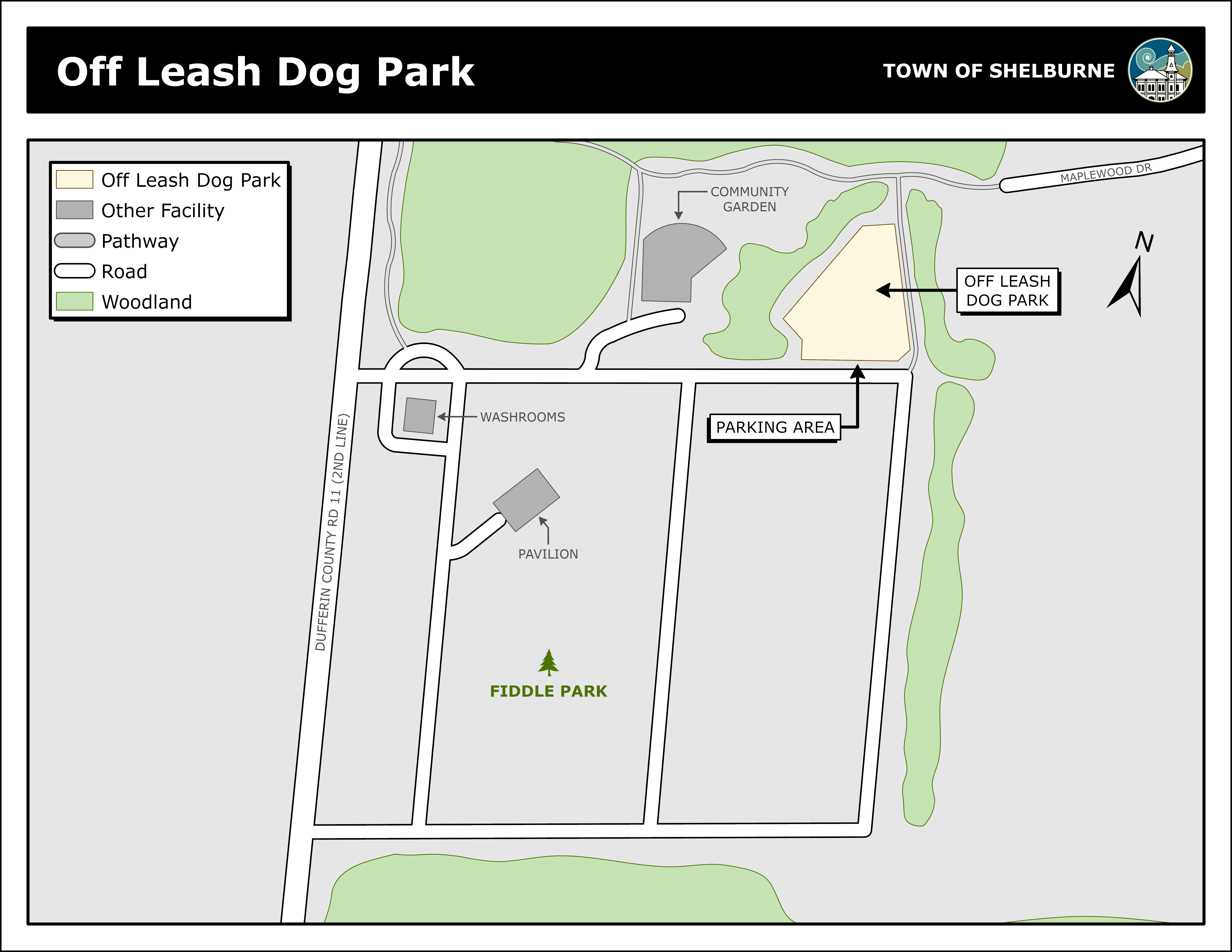 Off Leash Dog Park Map Off Leash Dog Park Map
