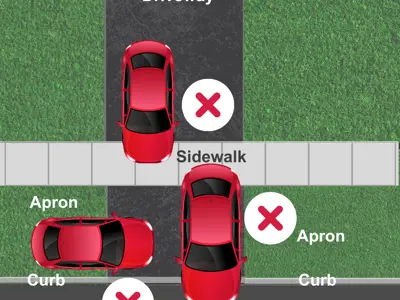 How to Park - not allowed