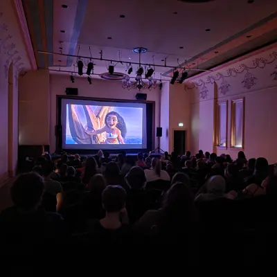 Moana 2 Screening in the Grace Tipling Hall with audience