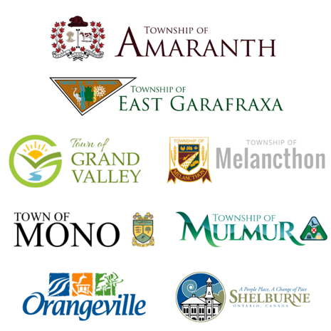 Municipal Logos in Dufferin County