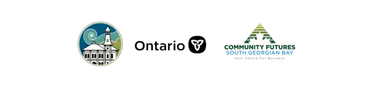 Logo for Town of Shelburne, Ontario and Community Futures South Georgian Bay