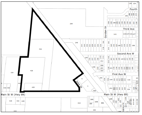 Map of Application area