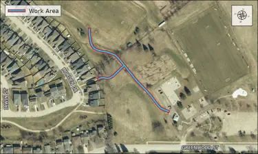 Greenwood Park pathway Resurfacing 