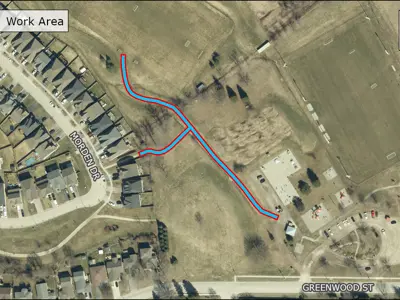 Greenwood Park pathway Resurfacing 
