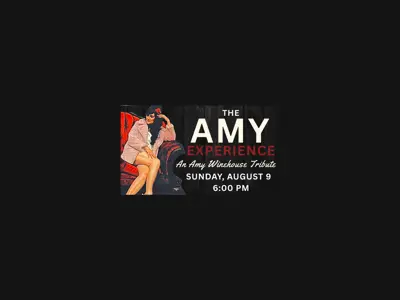 The Amy Experience - Concert at Fiddle Park August 9 at 6pm 