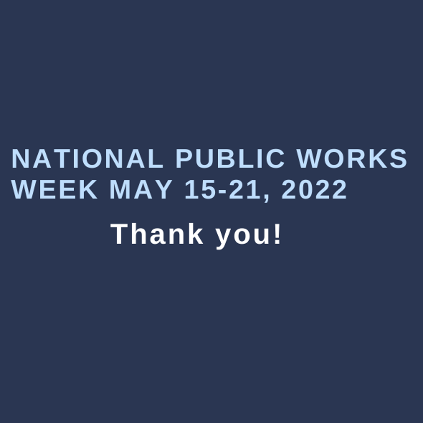 National Public Works Week