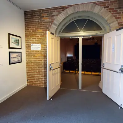 Grace Tipling Hall with doors open